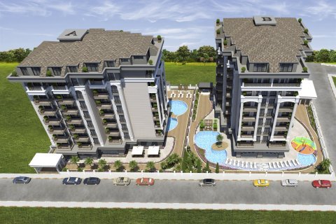 1+1 Lejlighed i Alanya, Antalya, Tyrkiet Nr. 153444 - 2