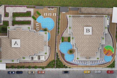 1+1 Lejlighed i Alanya, Antalya, Tyrkiet Nr. 153444 - 13