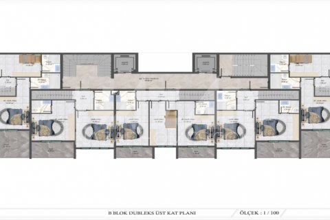 Daire  1+1  Alanya, Antalya, Türkiye №116569 - 19