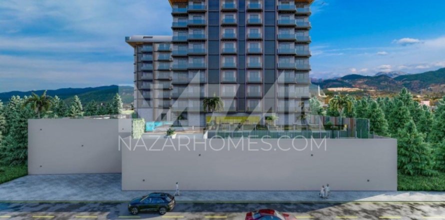 Daire  1+1  Alanya, Antalya, Türkiye №116569