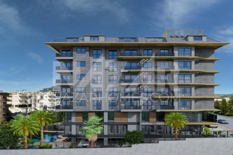 1+1 Lejlighed i Alanya, Antalya, Tyrkiet Nr. 116645 - 2