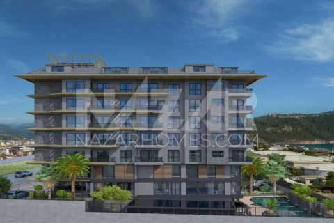Daire  1+1  Alanya, Antalya, Türkiye №116645