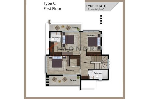 Villa  2+1  Tuzla, Gazimağusa,  №151572 - 21