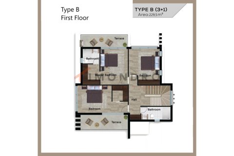Villa  2+1  Tuzla, Gazimağusa,  №151572 - 19