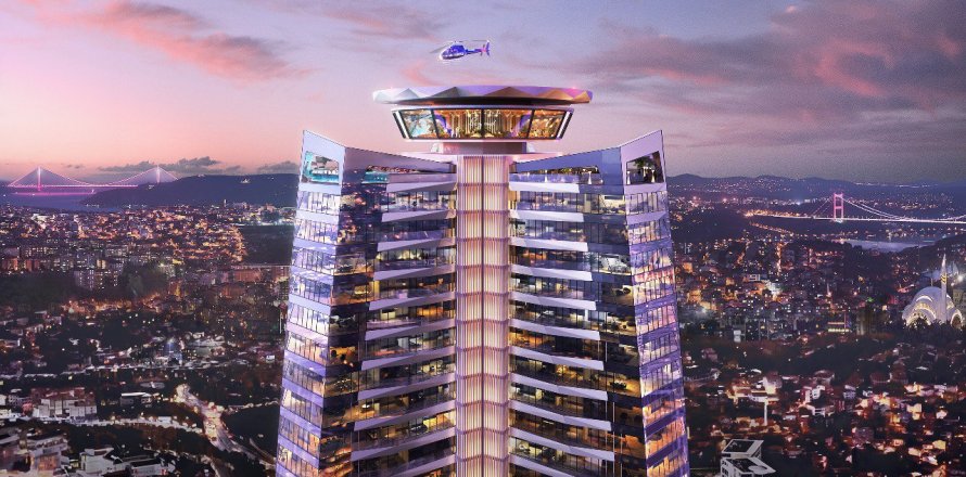 پروژه توسعه Etro Residences در Sariyer، Istanbul، ترکیه شماره 190105