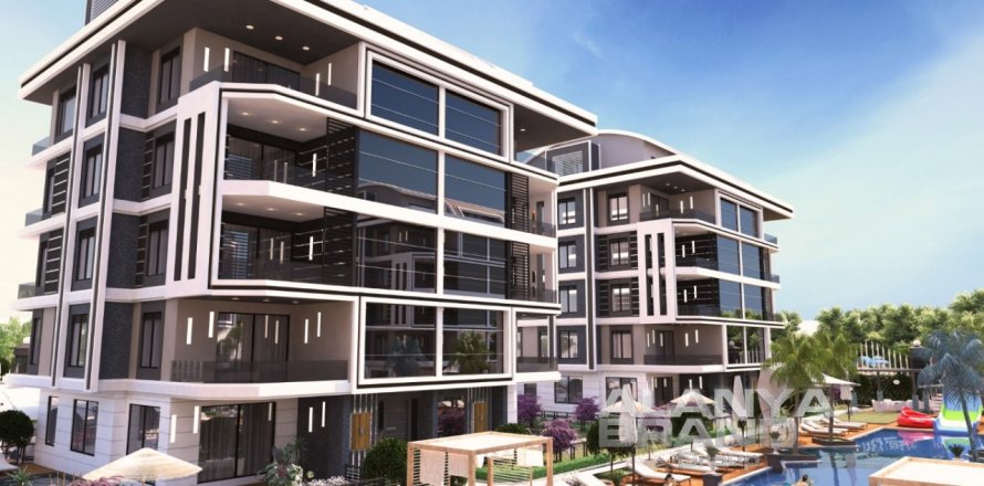1+1 Leilighet i Alanya, Antalya, Tyrkia Nr. 142070