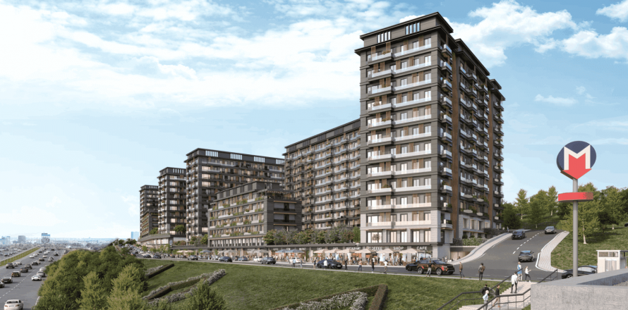 Квартира 1+1 в Стамбуле, Турция №142069