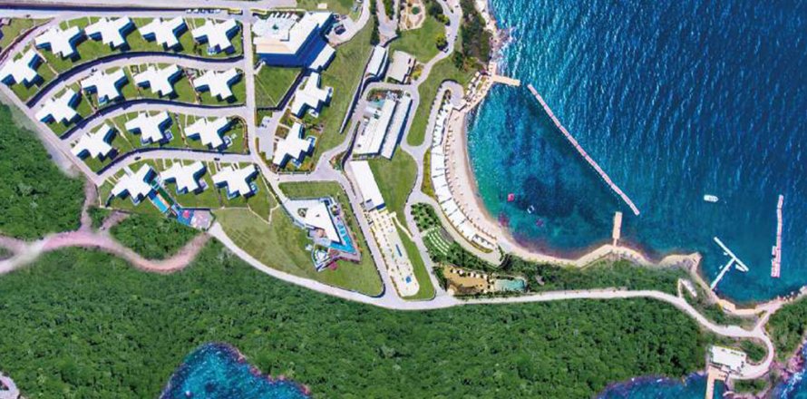 3+1 Leilighet  i Bodrum, Mugla, Tyrkia Nr. 147689