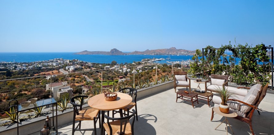 3+1 Lägenhet i Bodrum, Mugla, Turkiet Nr. 147693
