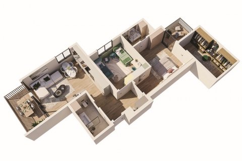 Продажа квартиры в Аяше, Анкаре, Турция 2 комн., 82м2, №130865 – фото 8