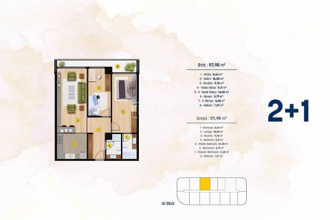 1+1 Leilighet i Beylikduezue, Istanbul, Tyrkia Nr. 59859 - 29