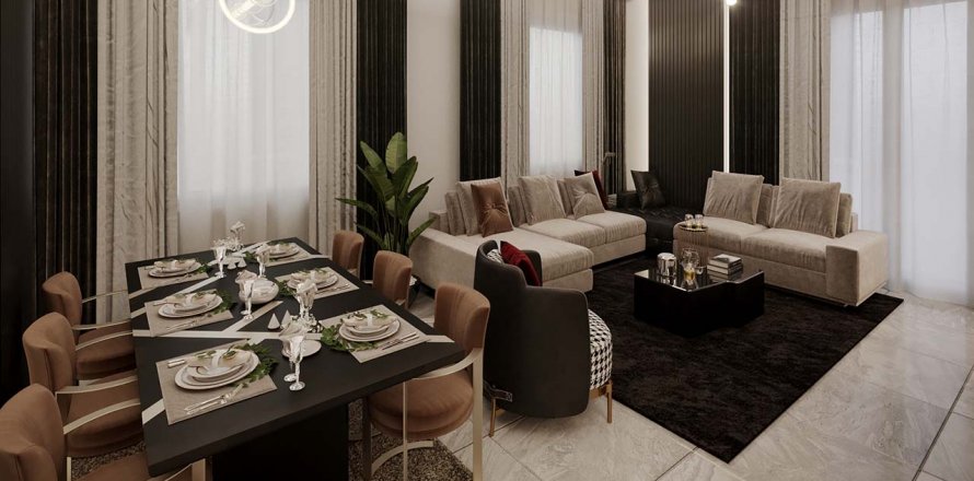 1+1 Apartment in Veluxe Panorama, Alanya, Antalya, Turkey No. 147155