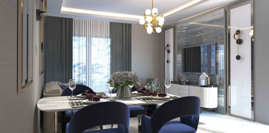 Квартира в Dream Homes Forest 2+1, Паяллар, Аланья, Анталья, Турция №191950