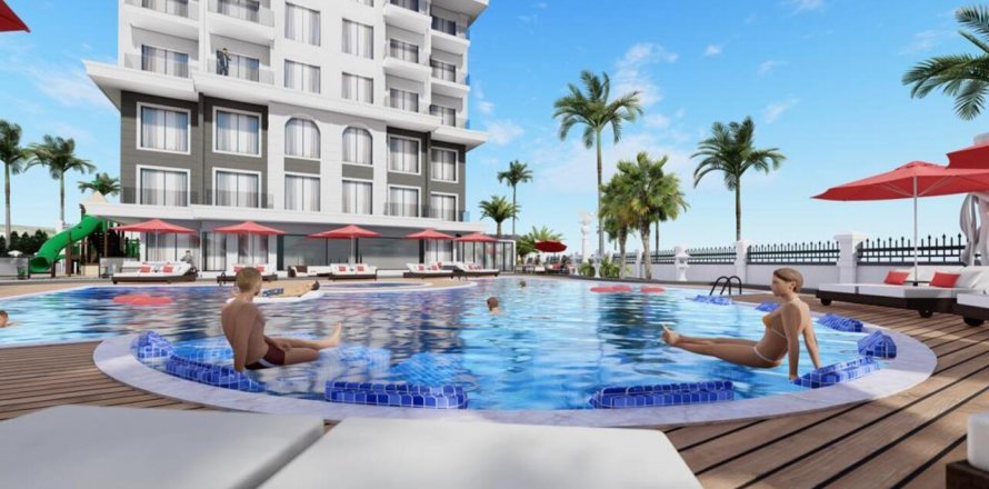 1+1 Leilighet i Travok Tower, Mahmutlar, Antalya, Tyrkia Nr. 147529