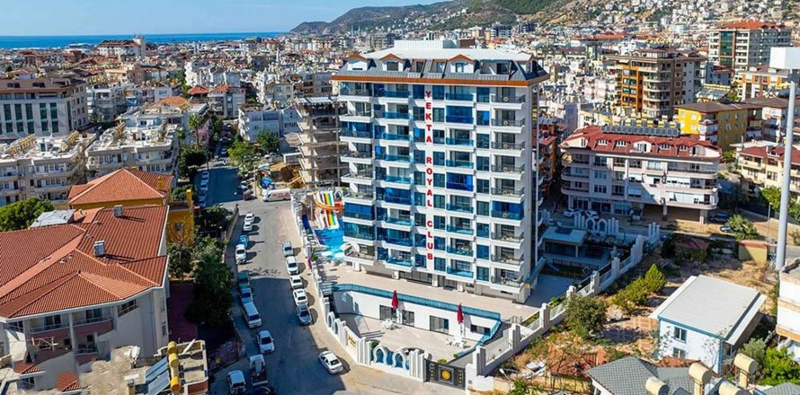 1+1 Lejlighed  i Alanya, Antalya, Tyrkiet Nr. 191826