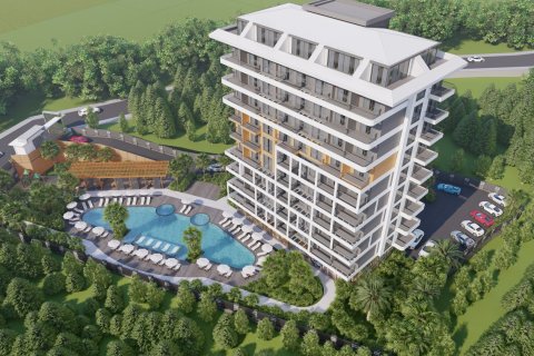 2+1 Lejlighed  i Tosmur, Alanya, Antalya, Tyrkiet Nr. 116196