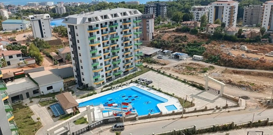 1+1 Apartment in Alanya, Antalya, Turkey No. 158424