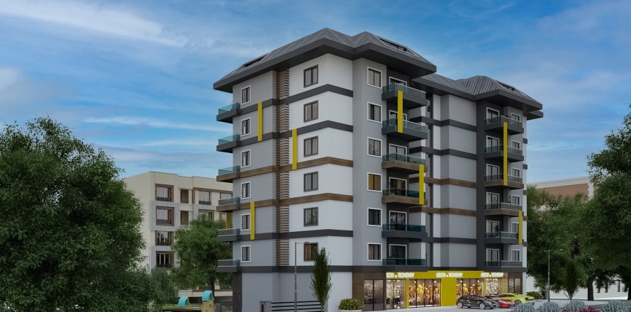Daire 1+1 Avsallar, Antalya, Türkiye №116085