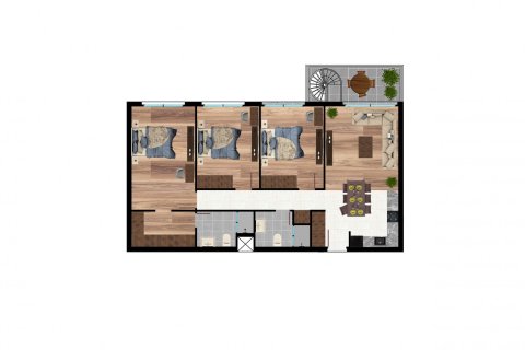 Leilighet  i Girne,  Nr. 210717 - 21