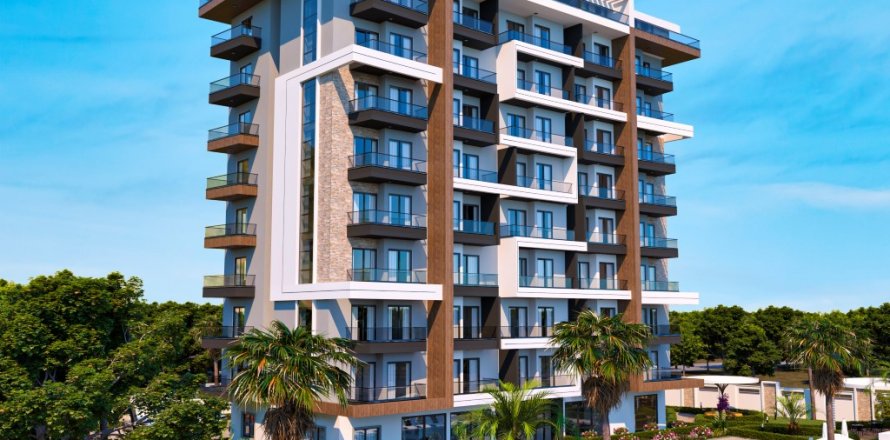 1+1 Leilighet i Alanya, Antalya, Tyrkia Nr. 111409