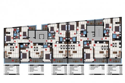 Daire   Mahmutlar, Antalya, Türkiye №151012 - 21