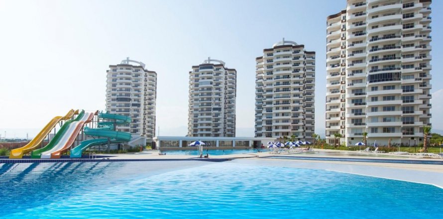 Квартира  2-х ком. в Мерсине, Турция №136495