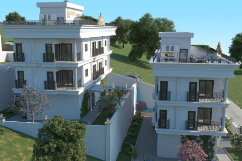 3+1 Villa i Alanya, Antalya, Tyrkiet Nr. 144670 - 7