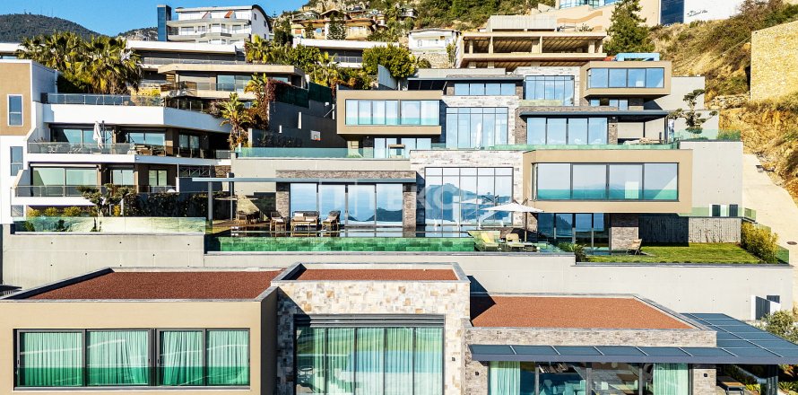 4+1 Villa  i Alanya, Antalya, Tyrkia Nr. 43853