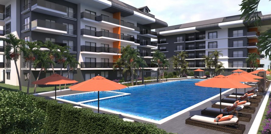 2+1 Wohnung in Mahal Okurcalar, Okurcalar, Alanya, Antalya, Türkei Nr. 150207