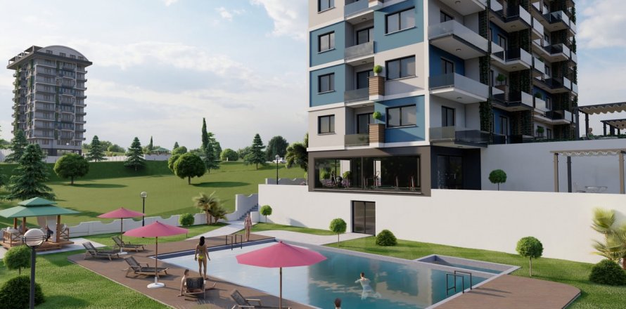 2+1 Lägenhet i Dream Homes Demirtas 1, Demirtas, Alanya, Antalya, Turkiet Nr. 141064