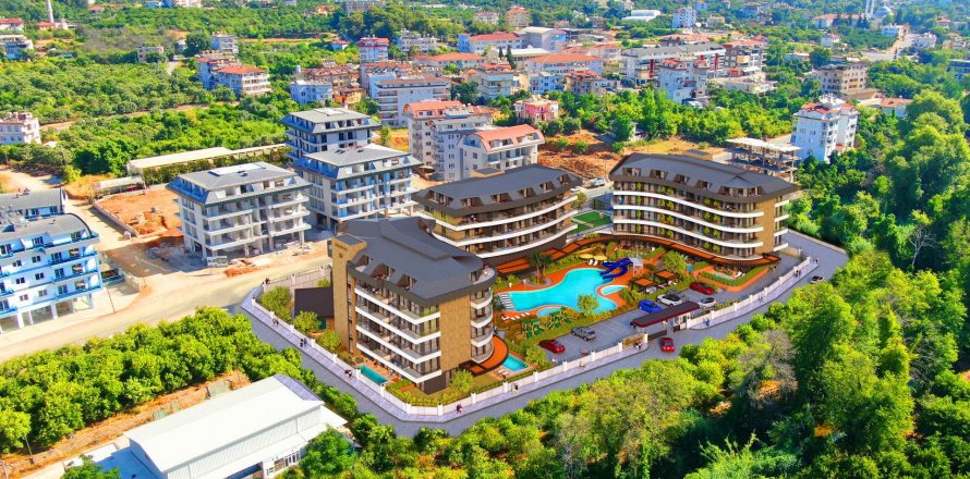 2+1 Lägenhet  i Oba, Antalya, Turkiet Nr. 110887