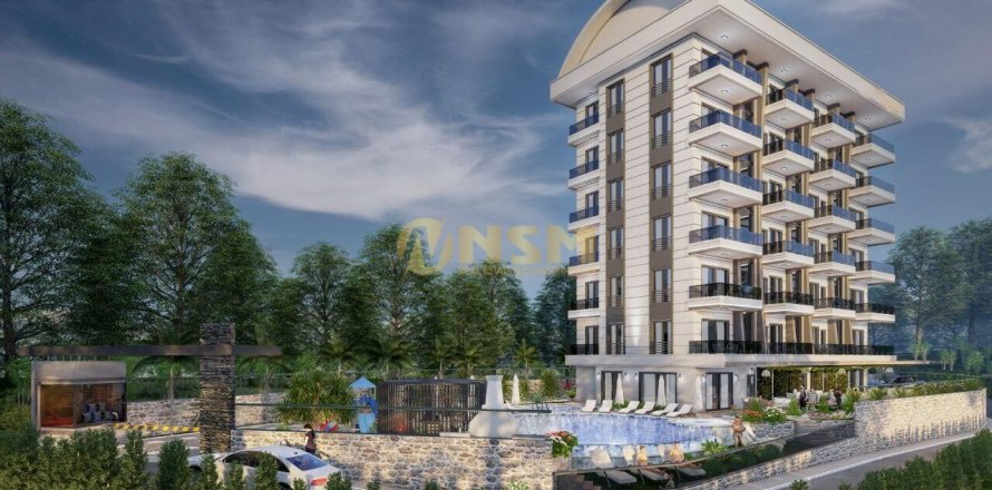 1+1 Lägenhet i Alanya, Antalya, Turkiet Nr. 132373
