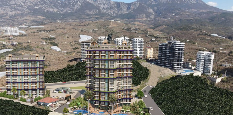 3+1 Leilighet  i Mahmutlar, Antalya, Tyrkia Nr. 111139