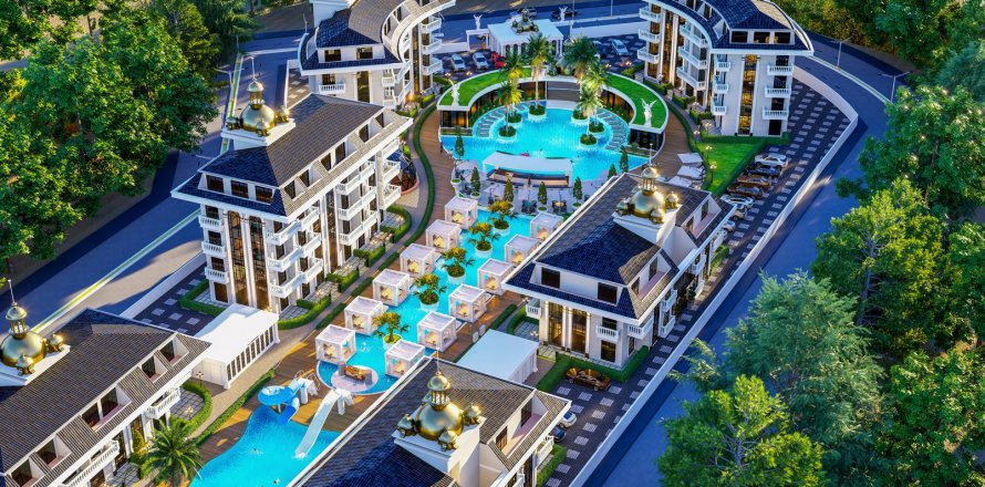 2+1 Leilighet  i Incekum, Antalya, Tyrkia Nr. 115779