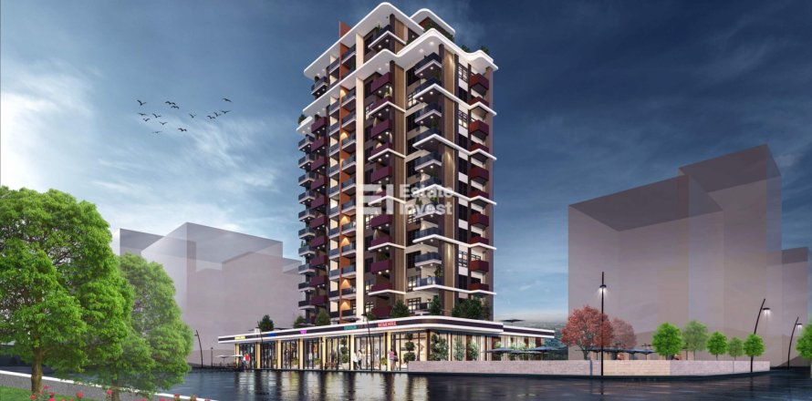 2+1 Lejlighed i Mersin, Tyrkiet Nr. 156932