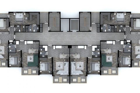 Leilighet i Mersin, Tyrkia Nr. 143577 - 21