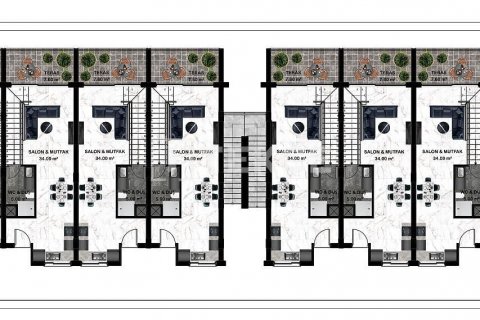 Penthouse for sale in Girne, Northern Cyprus, 1 bedroom, 44m2, No. 149992 – photo 16