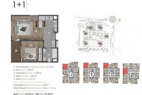 Lägenhet  i Bagcilar, Istanbul, istanbul, Turkiet Nr. 112073 - 21