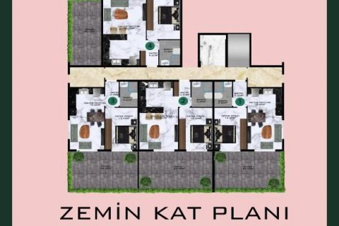 Wohnung in Alanya, Antalya, Türkei Nr. 112072 - 12