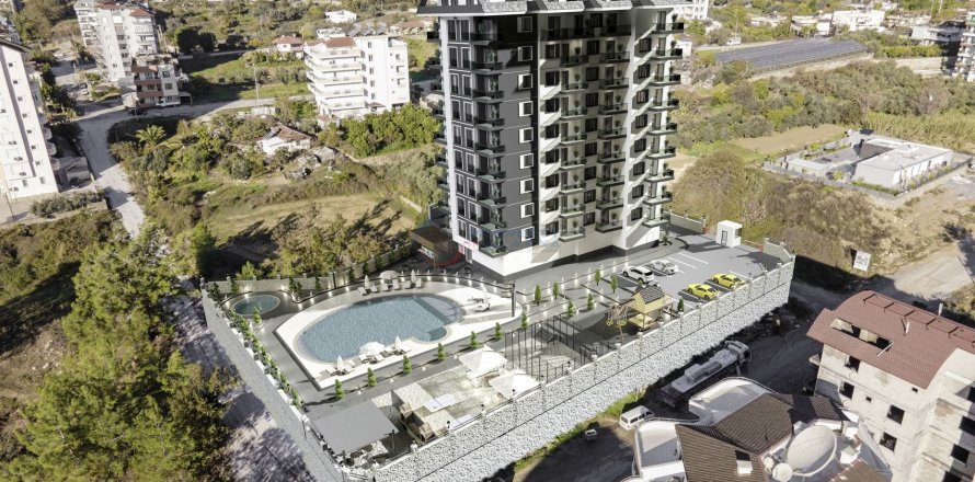 1+1 Apartment  in Alanya, Antalya, Turkey No. 211504
