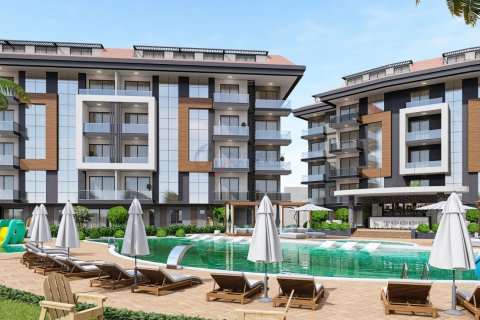 1+1 Leilighet  i Alanya, Antalya, Tyrkia Nr. 211503