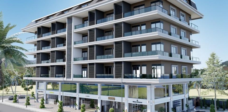 Takvåning  i Mahmutlar, Antalya, Turkiet Nr. 138801