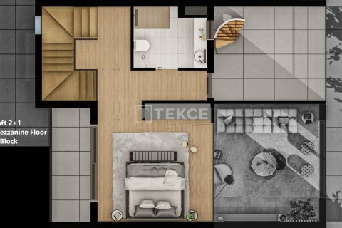 2+1 Penthouse i Iskele, Nr. 85993 - 20