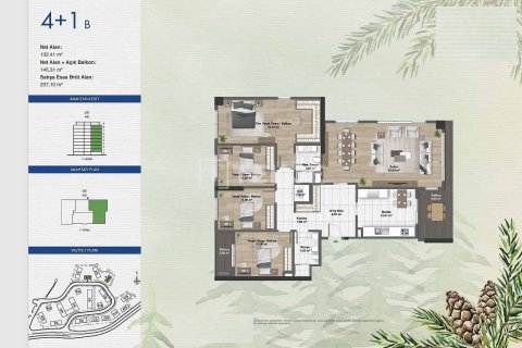 2+1 Leilighet i Istanbul, Tyrkia Nr. 51032 - 26