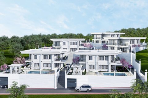 Вилла  4+1 в Каргыджаке, Аланья, Анталья, Турция №121849
