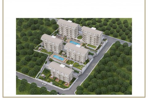 4+1 Lejlighed  i Konakli, Antalya, Tyrkiet Nr. 115979