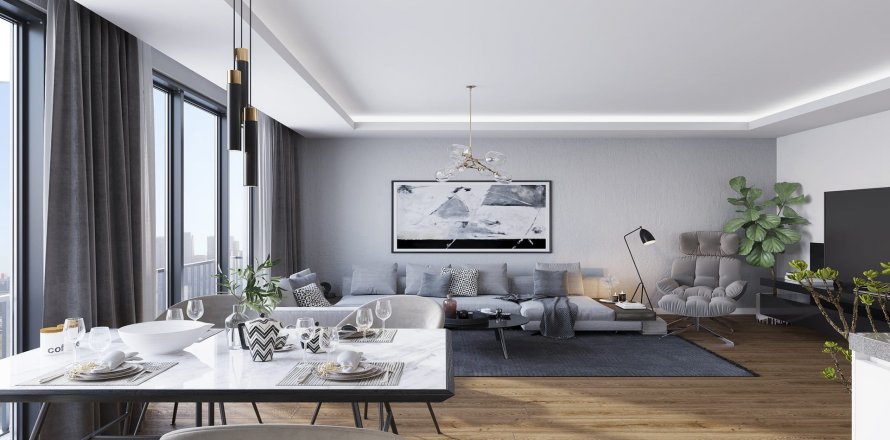 Квартира в Otto Atasehir 3+1, Аташехир, Стамбул, Турция №131842