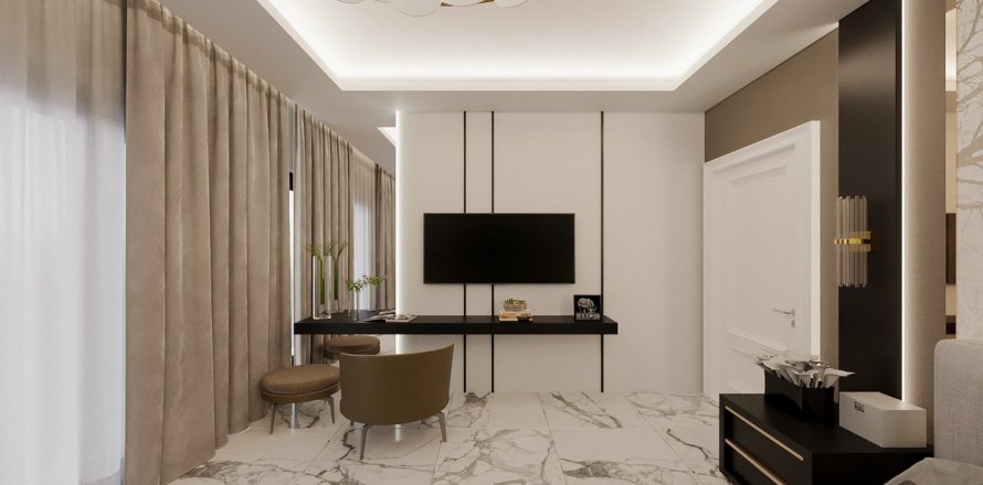 1+1 Apartment in Seda Twins, Avsallar, Antalya, Turkey No. 130553