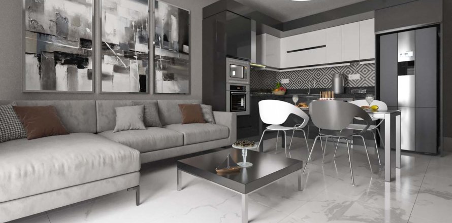 2+1 Lejlighed i EKOLOJI HILL, Mahmutlar, Antalya, Tyrkiet Nr. 143985