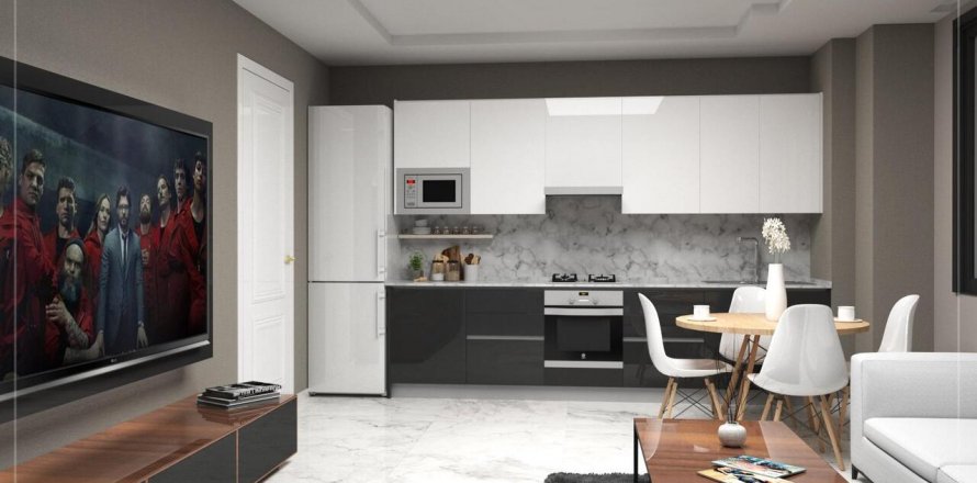 Квартира 1+1 в Демирташе, Аланья, Анталья, Турция №143989